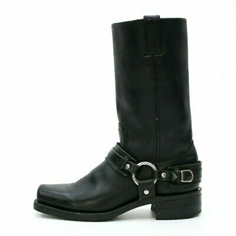 Frye Women's Belted Harness Moto Boots